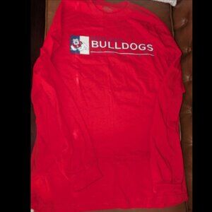 Fresno State Bulldogs Team Strong Long Sleeve T-Shirt - Red Mens XL